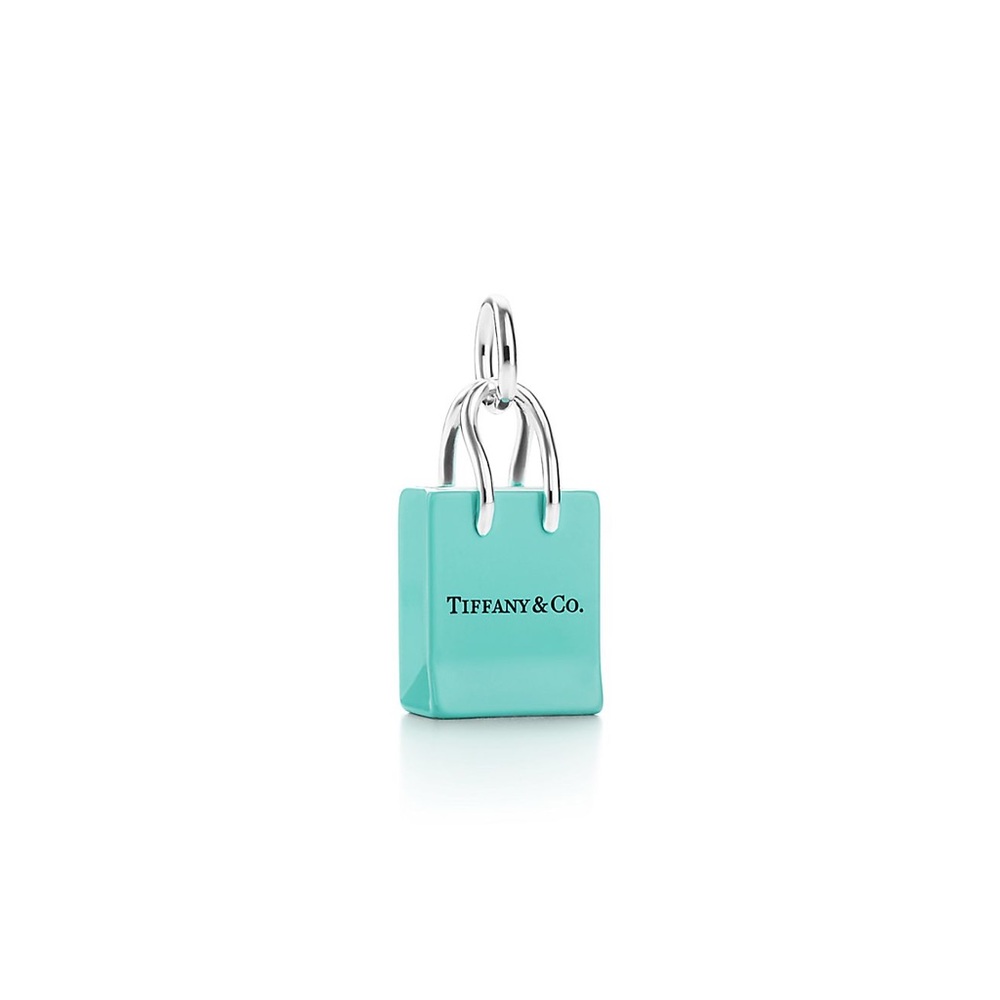 Tiffany bag charm